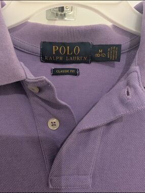 Polo by Ralph Lauren Boy's Lavender Classic Fit Polo